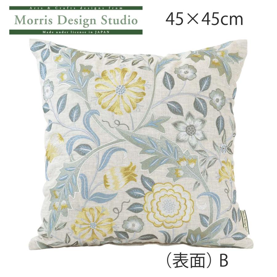 背当クッションカバー MORRIS ウィリアムモリス ウィルヘルミナ 45×45cm 川島織物セルコン 送料無料 LL1745｜designport｜02