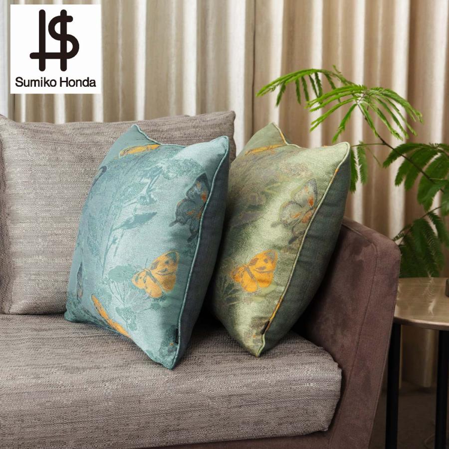 専用出品　川島織物　2点　スミコホンダ クッションカバー45×45 新品 専用出品 川島織物 2点 スミコホンダ クッションカバー45×45