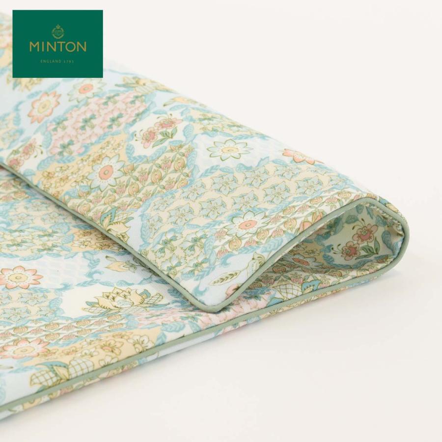 お値下げ‼ 新品・未使用【MINTON】 花柄 クッションカバー 2枚セット