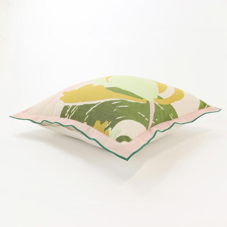 背当クッションカバー（カバー・中材セット）45×45cm 日本製 コットン100% rough（ラフ）アイノメバエ かわいい おしゃれ オリジナル 川島織物セルコン LL8109の画像