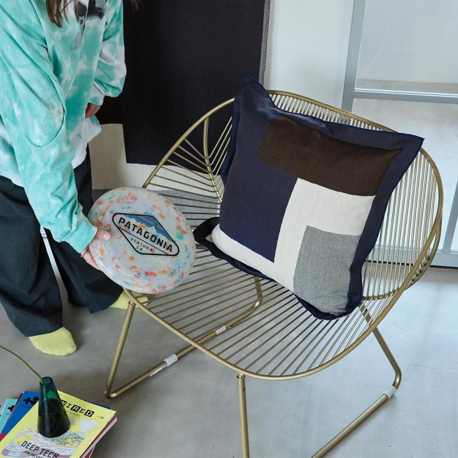 背当クッションカバー（カバー・中材セット）45×45cm 日本製 コットン100% rough ラフ アイトシカク 圧縮ポリエステル パンヤ オリジナル 川島織物セルコンの画像