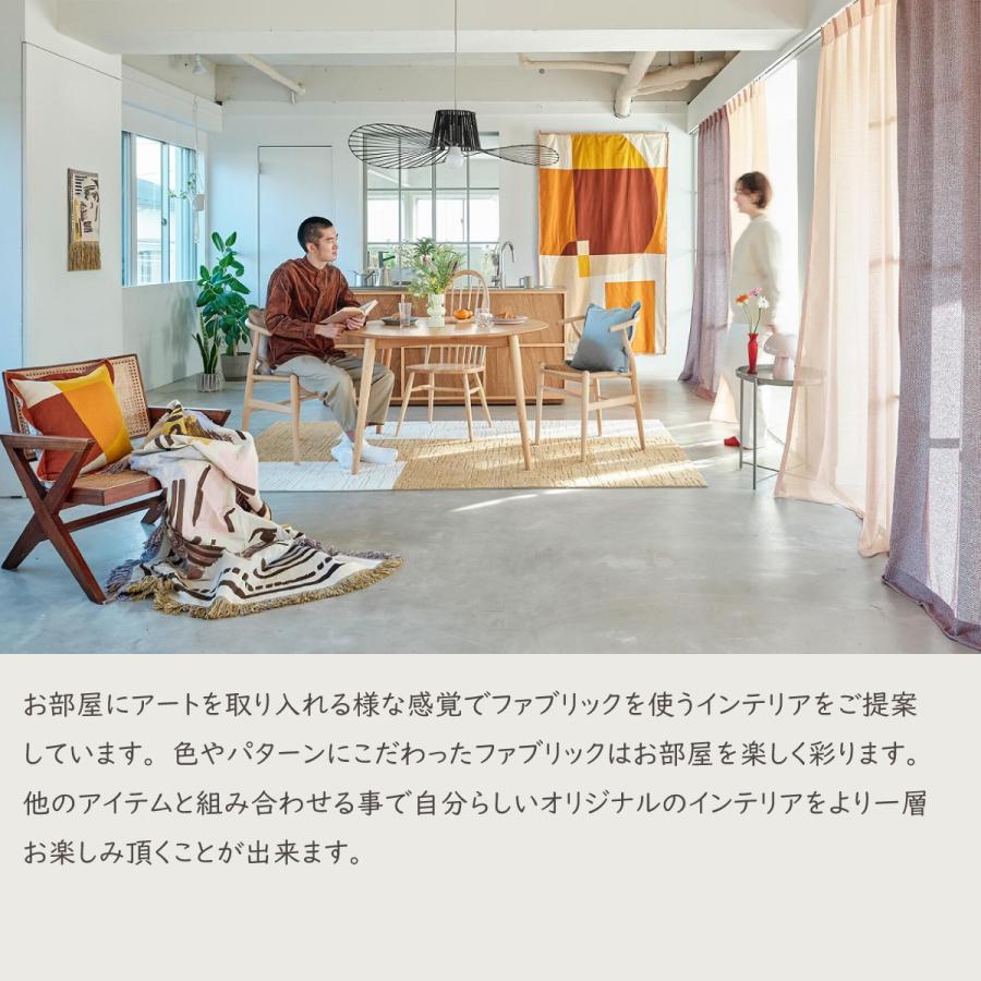 背当クッションカバー（カバー・中材セット）45×45cm 日本製 コットン100% rough ラフ エントアカネ 圧縮ポリエステル パンヤ オリジナル 川島織物セルコンの画像