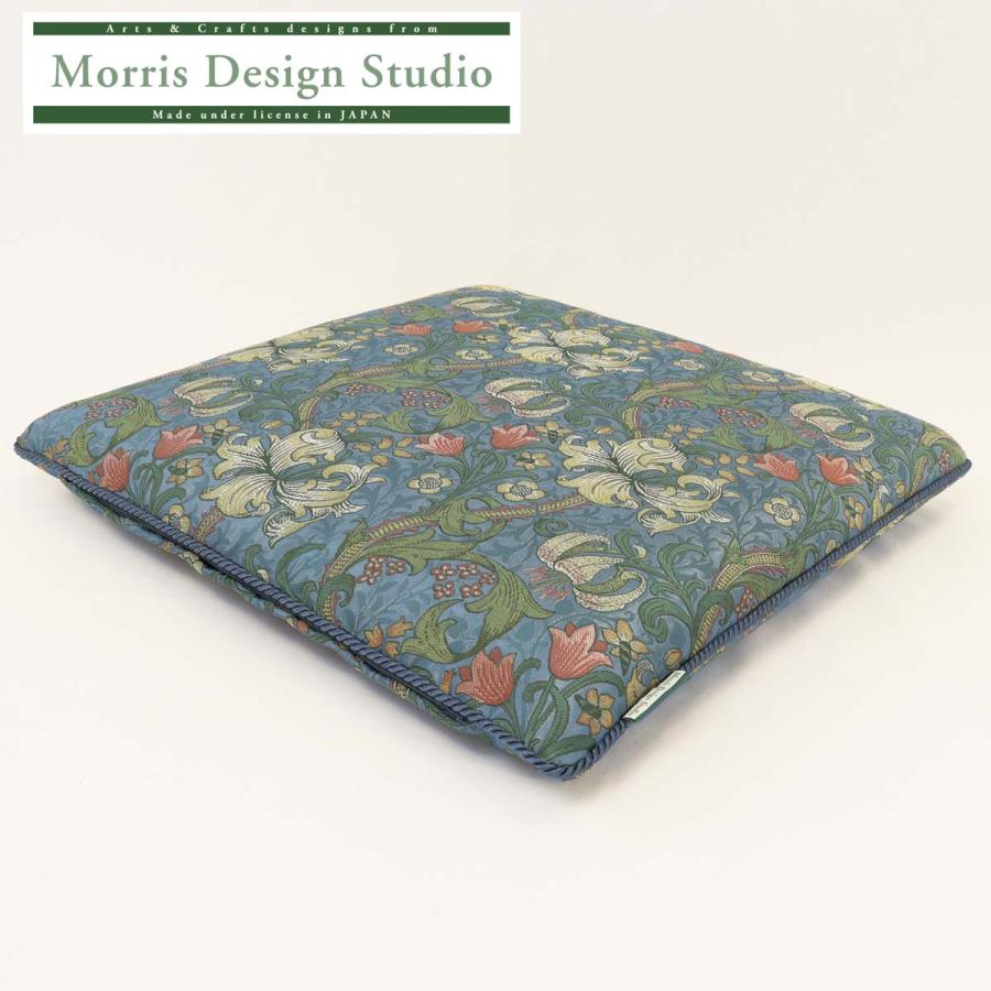 〈値下げ〉ウィリアムモリス クッション ゴールデンリリー ウィリアムモリス クッションカバー Golden Lily - 英国雑貨