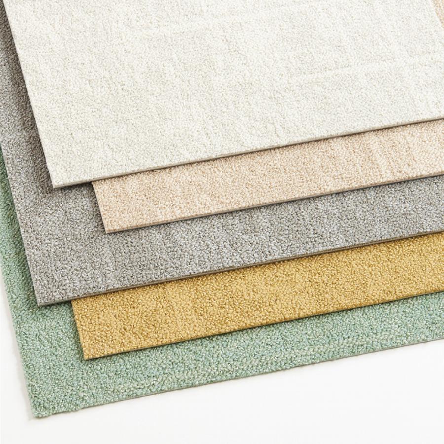 川島織物セルコン ラグ タイルカーペット 50×50cm 6枚入