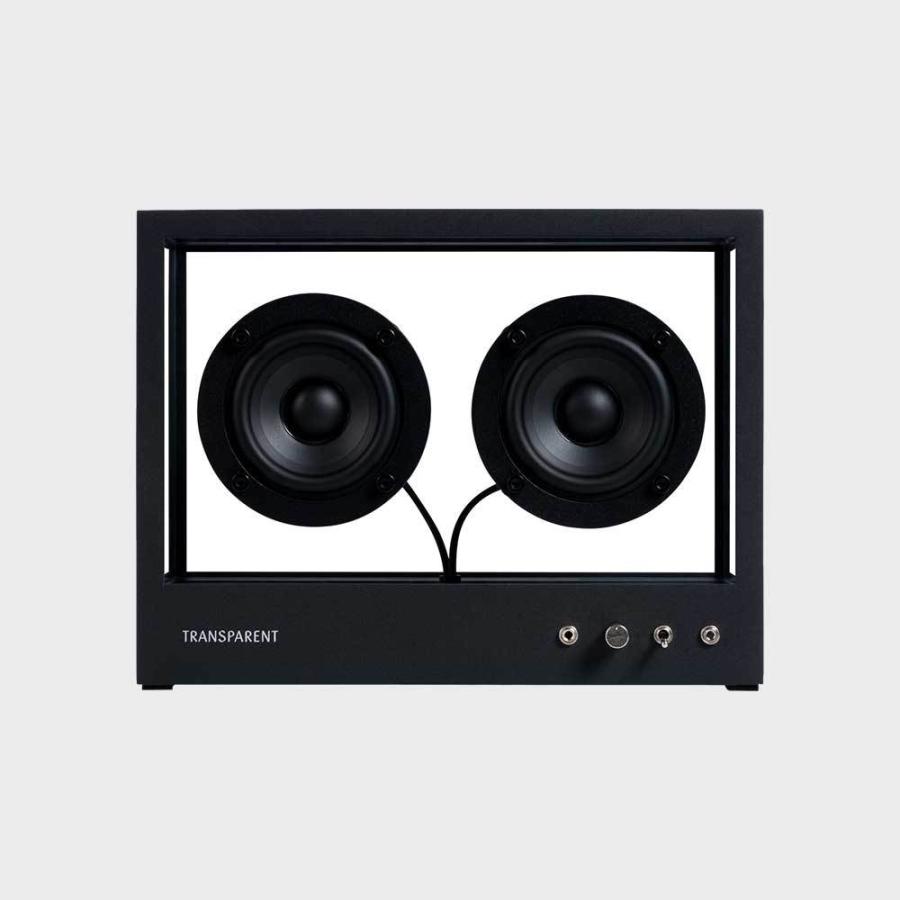 TRANSPARENT SPEAKER トランスペアレントスピーカー　未開封品 Transparent Speaker All Black | トランスペアレントスピーカーオール
