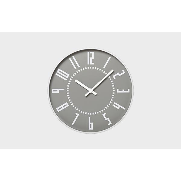 Lemnos（レムノス） 掛け時計 エキクロック eki clock TIL16-01 GY