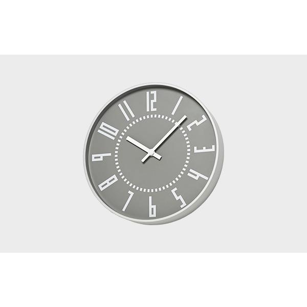 Lemnos（レムノス） 掛け時計 エキクロック eki clock TIL16-01 GY
