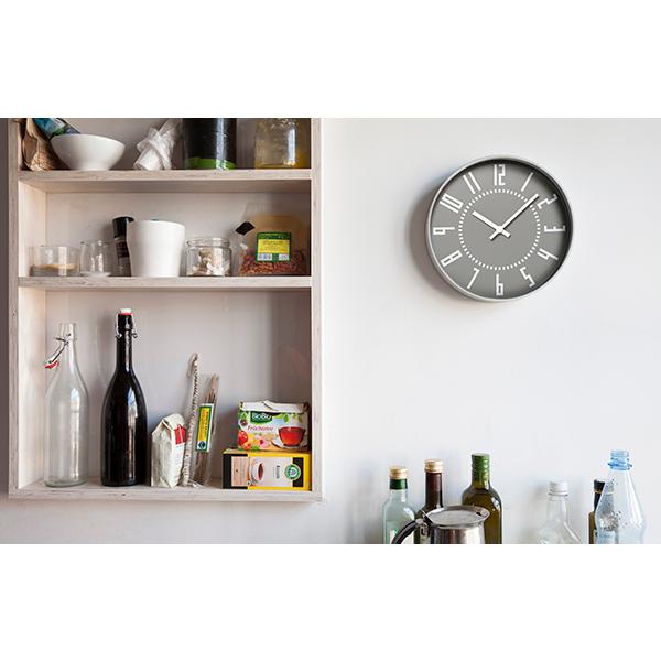 Lemnos（レムノス） 掛け時計 エキクロック eki clock TIL16-01 GY