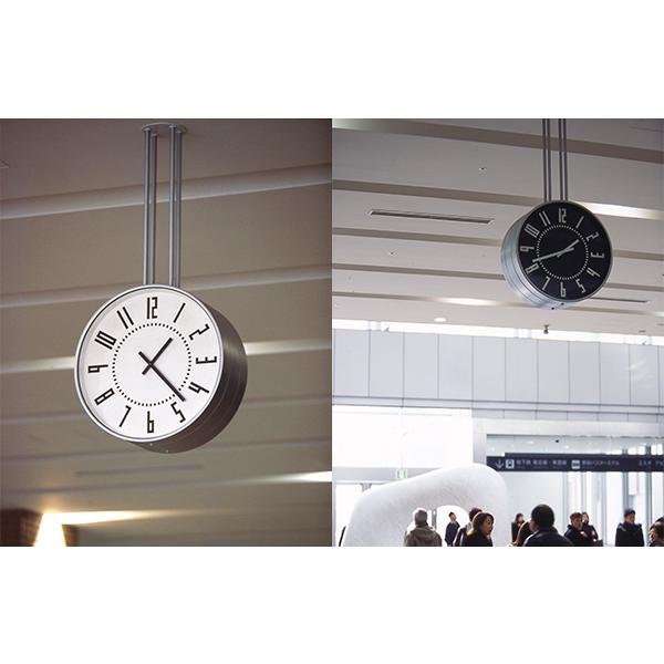 SPQR 　eki watch φ30mm 札幌駅時計 SPQR 腕時計 札幌駅時計 eki watch エキウォッチ 白 30mm 黒革