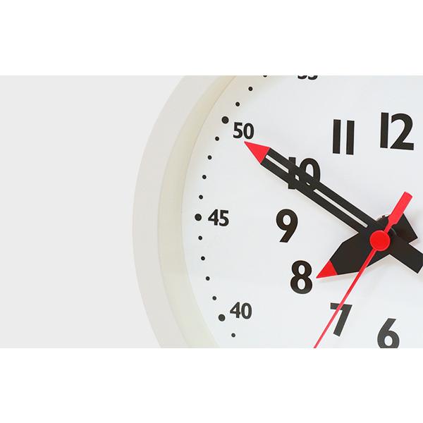 Lemnos（レムノス） 知育時計 置き時計 ふんぷんクロック 白 YD18-04