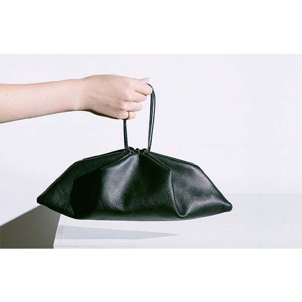 バッグ Relief Object リリーフ・オブジェクト A-pouch 本革 ハンドバッグ クラッチバッグ 巾着 おしゃれ デザイン シンプル｜designshop-jp｜04