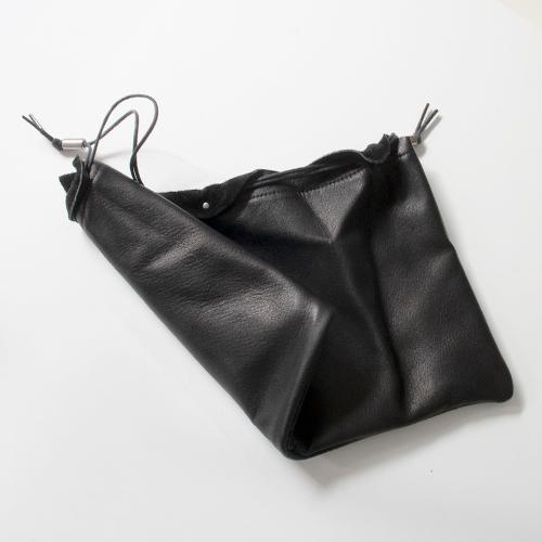 バッグ Relief Object リリーフ・オブジェクト A-pouch 本革 ハンドバッグ クラッチバッグ 巾着 おしゃれ デザイン シンプル｜designshop-jp｜08