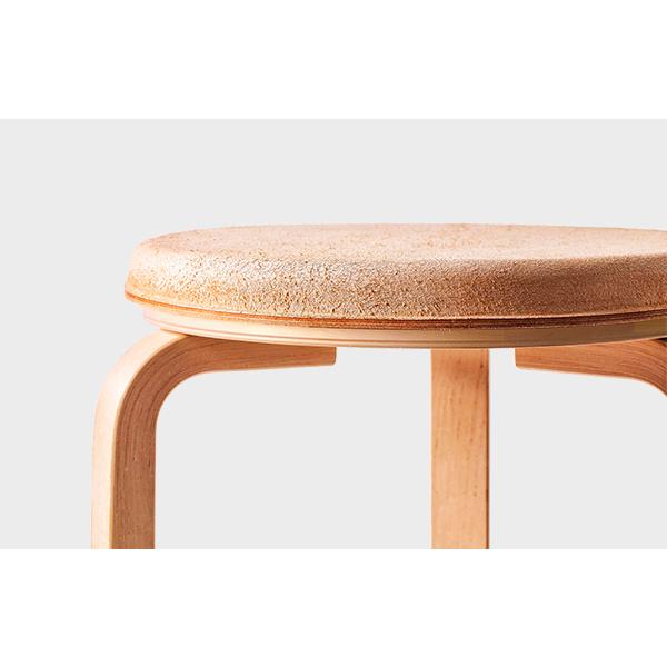 Artek 60 E60 スツール専用クッション case LEFT. Stool Cushion 革