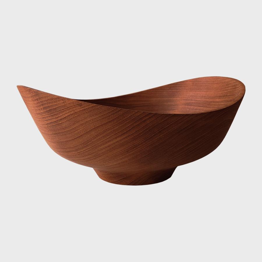ARCHITECTMADE - サラダ菜どんぶり鉢 どんぶり鉢 食器 北欧 アーキテクトメイド Finn Juhl フィンユール サラダ菜どんぶり鉢 L 大 織田憲嗣 織田寄せあわせ かっこ良い 木製 オブジェ、置き物-家具、インテリア-インテリア雑貨