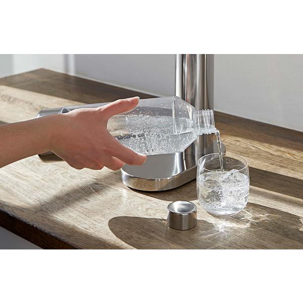 STELTON ステルトン Brus carbonating bottle 専用ボトル 爆買の画像
