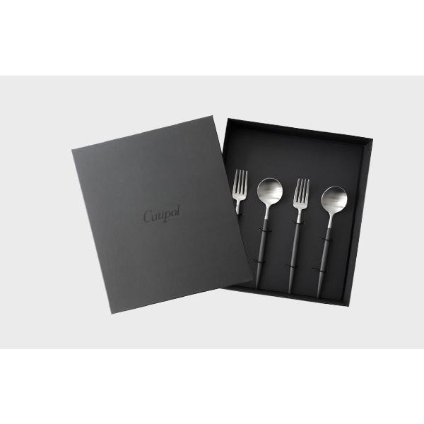 Cutipol クチポール ゴア カトラリー 結婚祝いデザート 4本