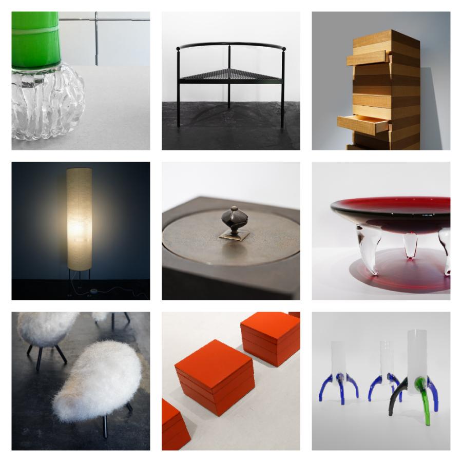 チェコガラス瓢簟茶入 内田 繁 作 内田繁 Glass Vase : designshop