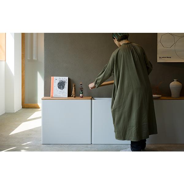 防災収納 家具 防災備蓄 収納ボックス サイドテーブル IF WALL M