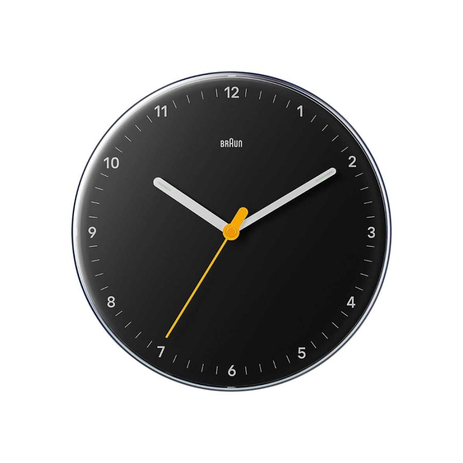 BRAUN（ブラウン） 掛時計 正規品 BC26 230mm 静音 見やすい 壁掛け