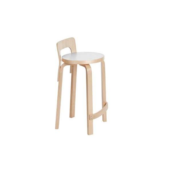 artek（アルテック） 正規品 Artek K65 ラミネート 白 ハイチェア 木製