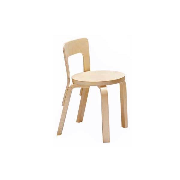 正規品 アルテック Artek チェア N65 リノリウム 黒 ブラック 子ども用 キッズ チェア アアルト 北欧 北欧家具 椅子 木製 新生活 爆買_1