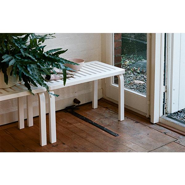 artek（アルテック） 正規品 ベンチ 長椅子 153B 白 ダイニングベンチ