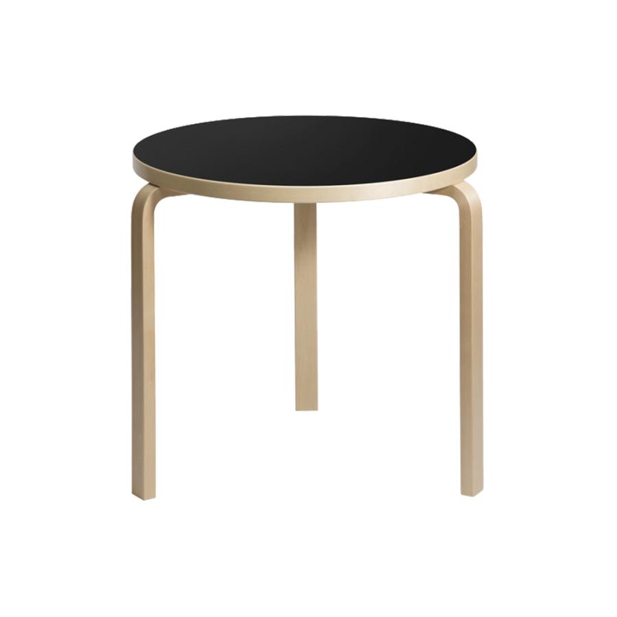 artek アルテック テーブル 90B 黒 ブラック 3本脚 Φ75cm artek アルテック テーブル 90B 黒 ブラック 3本脚 Φ75cm