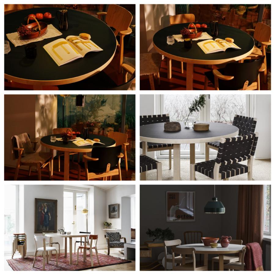 artek ダイニングテーブル　アクタス　アルテック Artek | 95テーブル (120×60cm)｜【公式】ACTUS online｜家具