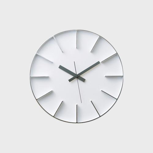 レムノス 壁掛け時計 掛け時計 edge clock エッジクロック 18cm AZ-0116 時計 壁掛け時計 おしゃれ 掛け時計 静音 掛時計 ウォールクロック リビング 時計｜designshop-jp｜02