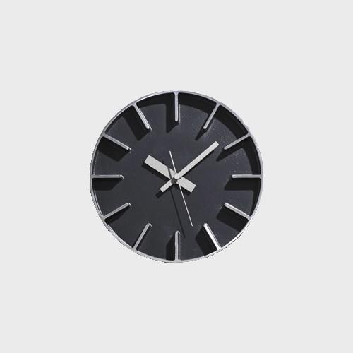 レムノス 壁掛け時計 掛け時計 edge clock エッジクロック35cm AZ-0115