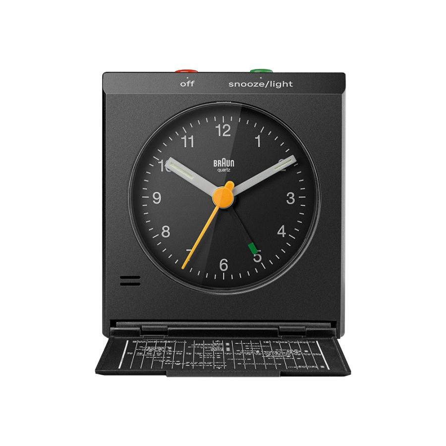 【廃盤品】BRAUN ブラウン　アラームクロック 目覚まし時計 BC005 BRAUN（ブラウン） 置時計 正規品 Alarm Clock BC05トラベルクロック