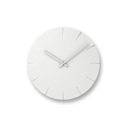 レムノス 掛け時計 おしゃれ CARVED カーヴド NTL10-19 時計 シンプル 壁掛け時計 アナログ ウォールクロック 祝い