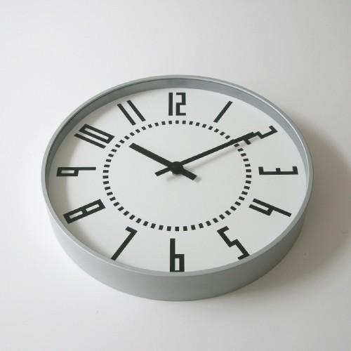 Lemnos（レムノス） 掛け時計 エキクロック eki clock TIL16-01 BK 黒