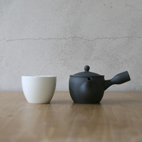 急須 おしゃれ ベンリー急須 南景製陶園 鉄鉢 黒練 一人用 二人用