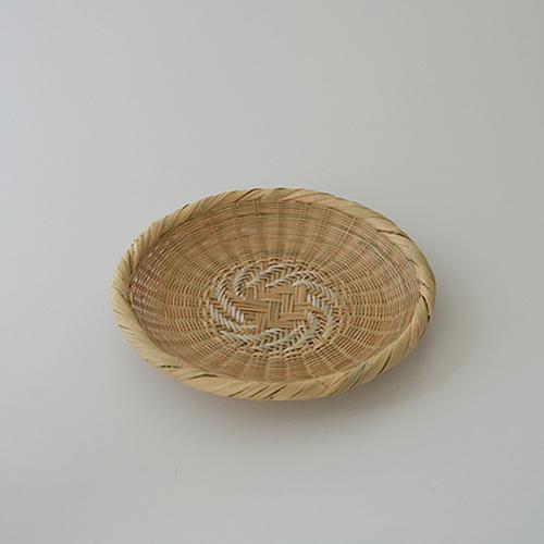 そば ざる スズ竹細工 丸ざる 20cm 蕎麦 皿 山梨 富士 爆買