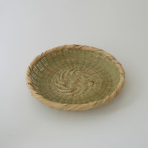 そば ざる スズ竹細工 丸ざる 20cm 蕎麦 皿 山梨 富士 爆買
