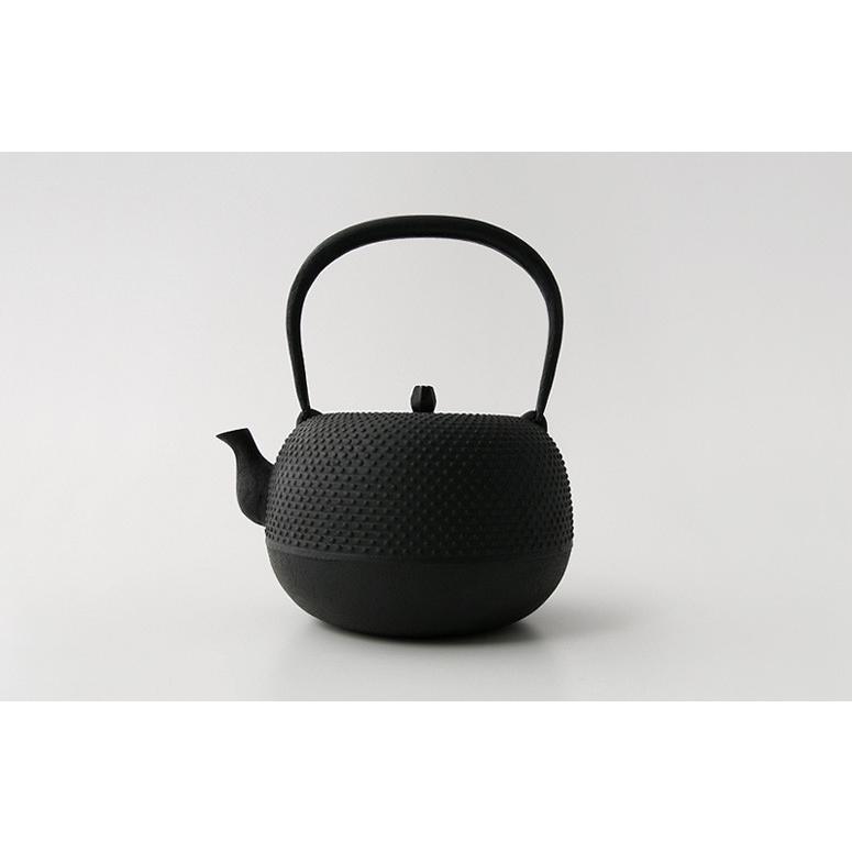 鉄瓶 南部鉄器 やかん 釜定 柚子 あられ 1.6L 白湯 直火 IH対応 ケトル