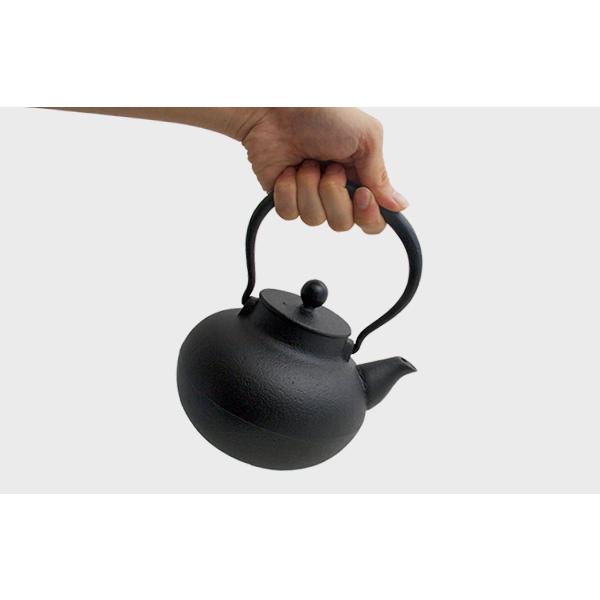 鉄瓶 南部鉄器 やかん 小笠原陸兆 小丸 1L 白湯 直火 IH対応 ケトル おしゃれ 南部鉄瓶 老舗 伝統工芸