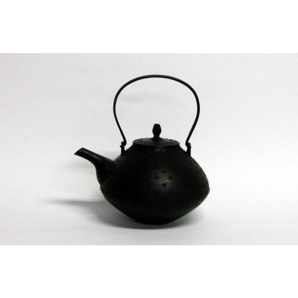 鉄瓶 南部鉄器 やかん 釜定 小紋様 0.9L 白湯 直火 IH対応 ケトル