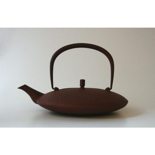 鉄瓶 南部鉄器 やかん 空間鋳造 Moon 大 黒 0.8L 白湯 直火 IH対応