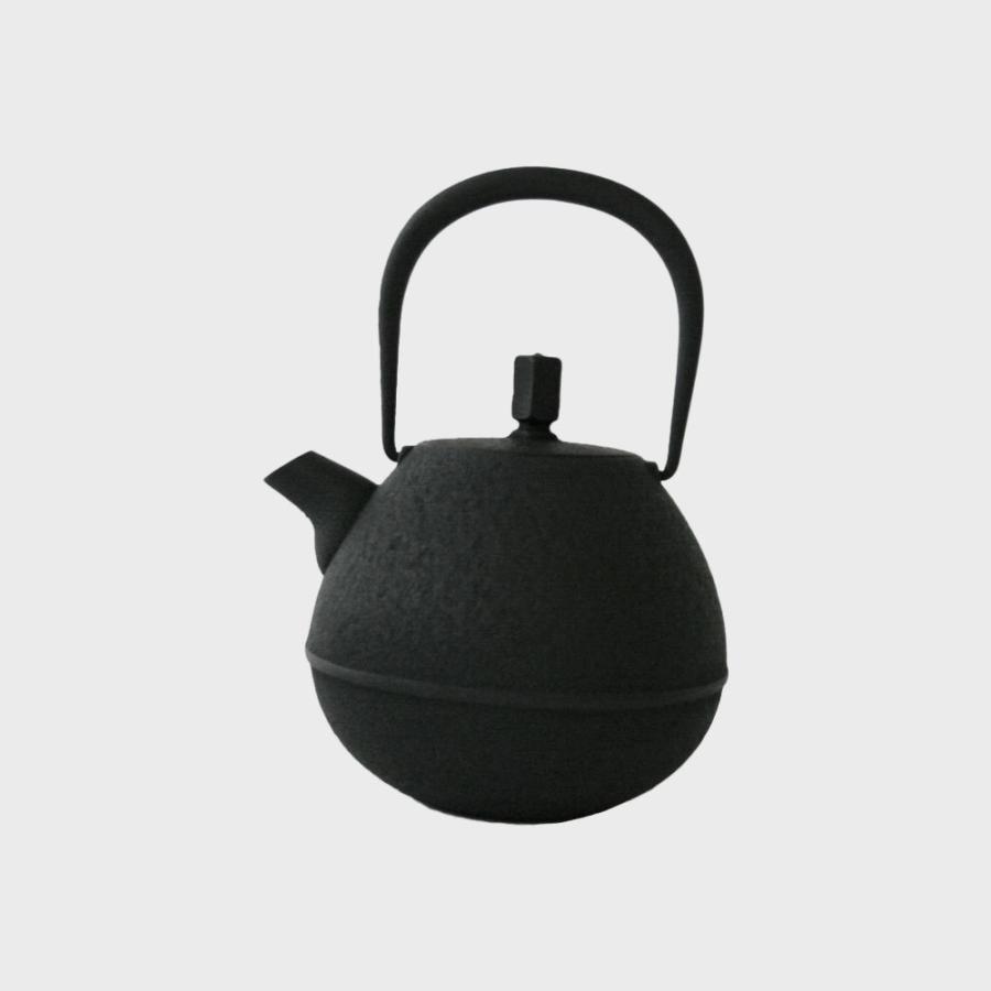 南部鉄器 急須 空間鋳造 Egg 中 黒 0.4L 日本製 爆買 : designshop