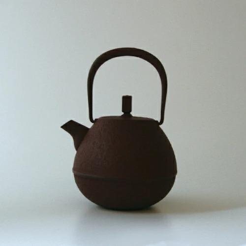 南部鉄器 急須 空間鋳造 Egg 中 黒 0.4L 日本製 : designshop - 通販