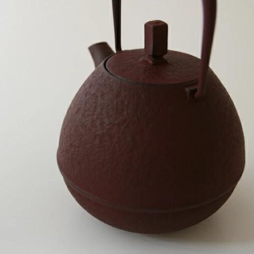 南部鉄器 急須 空間鋳造 Egg 中 黒 0.4L 日本製 : designshop