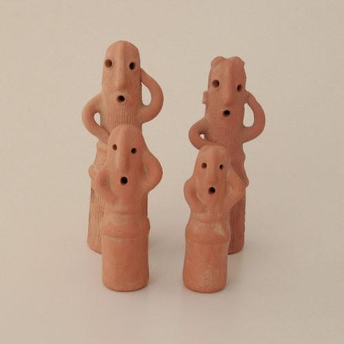 はにわ 踊るはにわ 女 小 約10cm 単品販売 おしゃれ デザイン シンプル