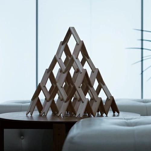 more trees つみき 積み木 13ピース 隈研吾 モアトゥリーズ 木製