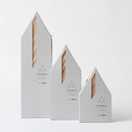 TSUMIKI 隈研吾more Trees.モアツリー　日本産杉　2箱セット TSUMIKI 隈研吾more Trees.モアツリー日本産杉2箱セット