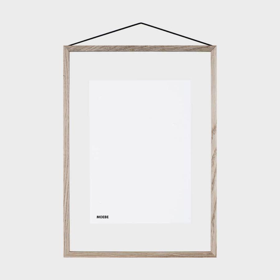 額縁 ポスターフレーム ムーベ フレーム A3 オーク FOUA3 木製 額縁