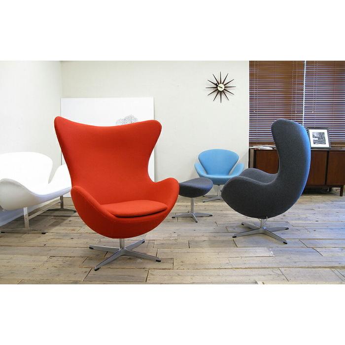 日本製・綿100% 保証付 アルネ・ヤコブセン エッグチェア EggChair