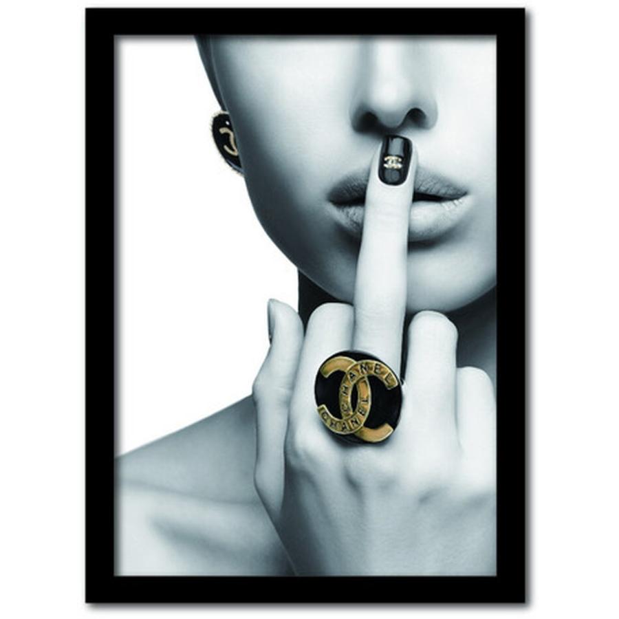 シャネル Chanel Fashion Photography Series Fs 1002bk フレームカラー ブラック サイズ Kar s1 送料無料 北欧 モダン 家具 インテリア ナチ Kar s1 デザインスタイル 通販 Yahoo ショッピング