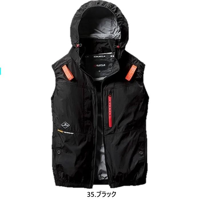 BURTLE（バートル） ☆30V☆【M〜3XL】バートル AC2084ブラックファン